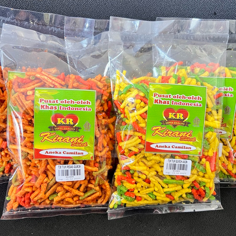 

SNACK TIK TUK PEDAS BALADO GURIH SUPER ENAK