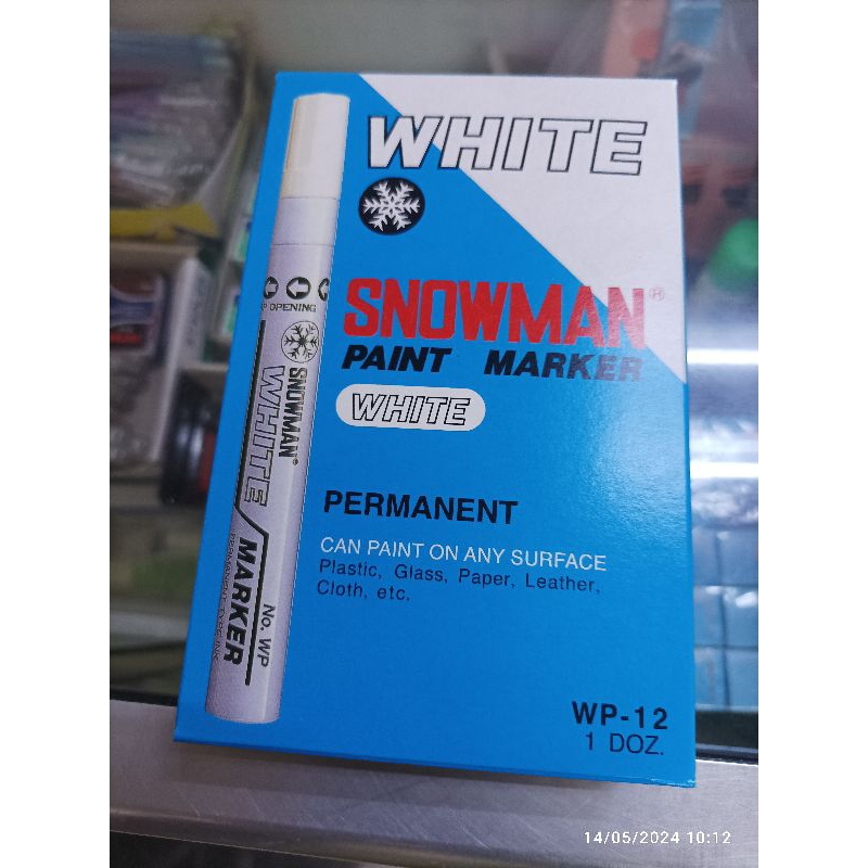 

Spidol White Marker - SNOWMAN