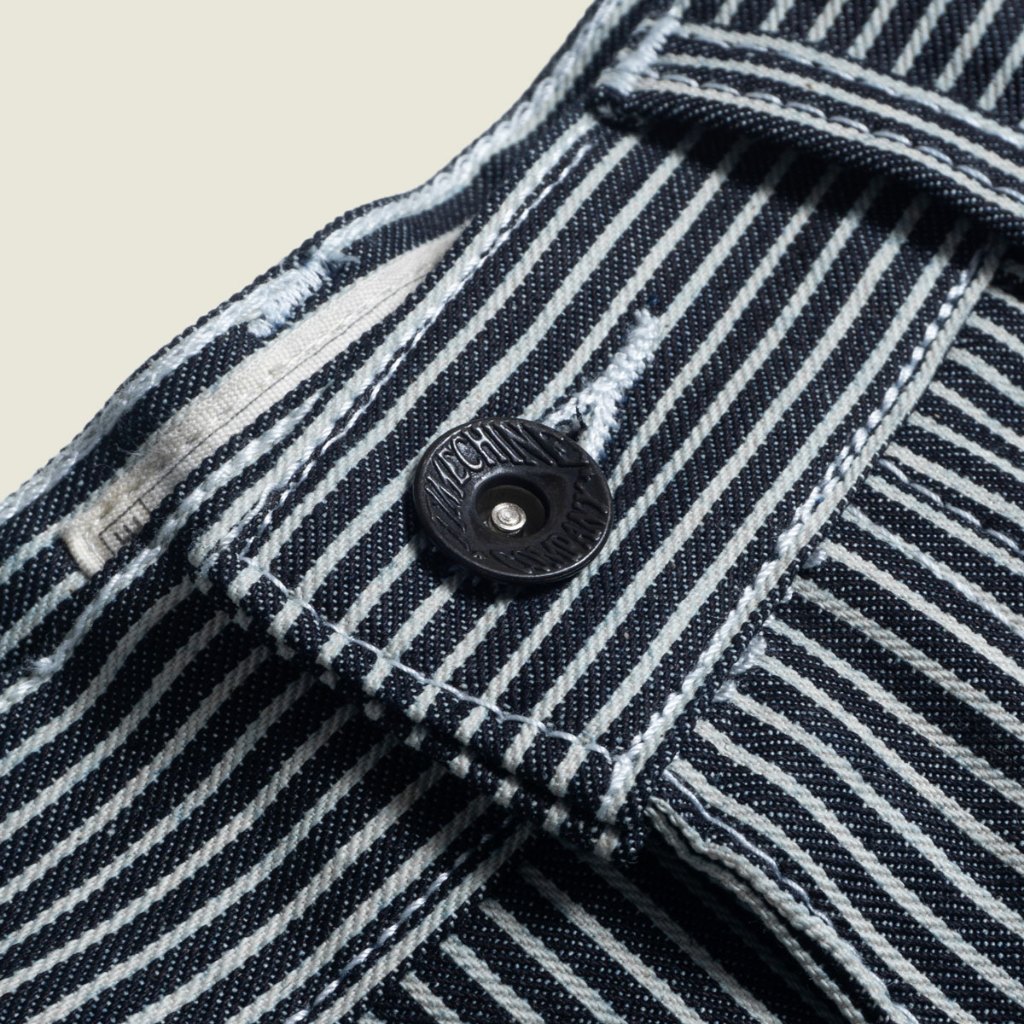 Kimbel Carpenter Pants - Hickory Stripe