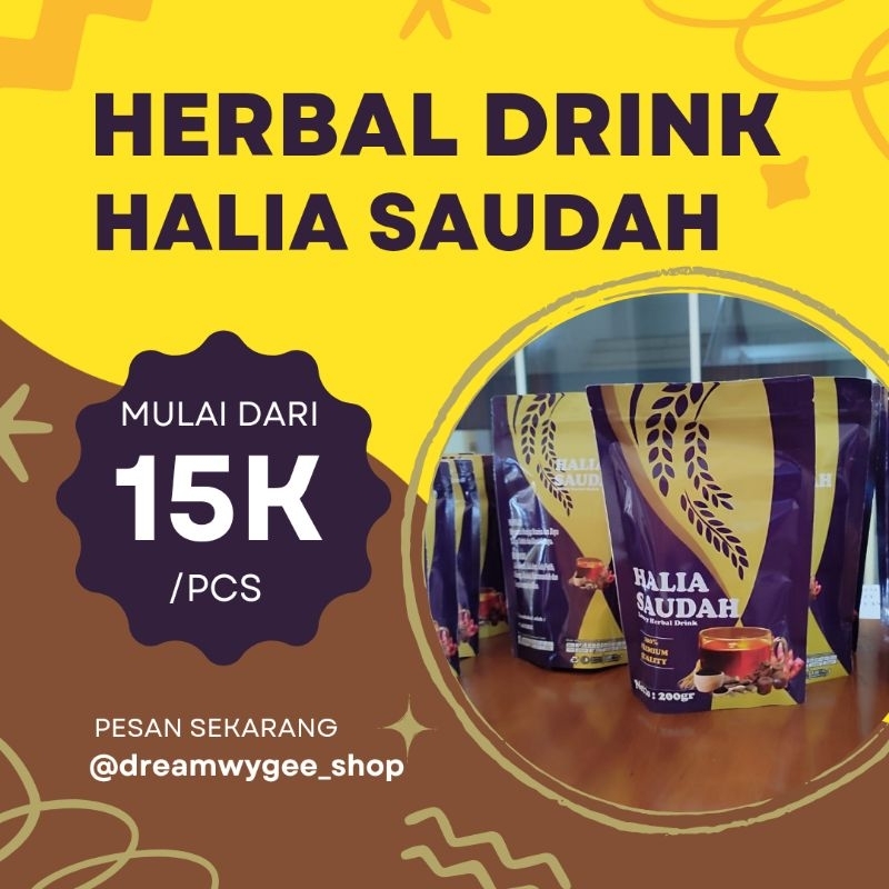 

Herbal Drink "Halia Saudah