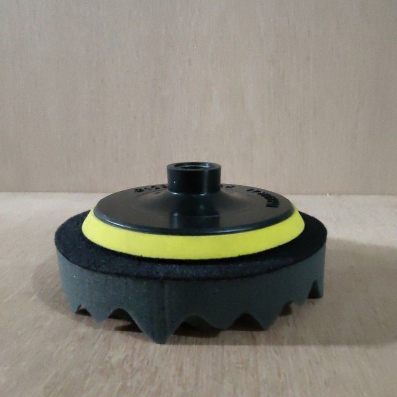 Paketan Alat Poles | Back Pad + Foam | Tatakan + Busa Poles 6 inch