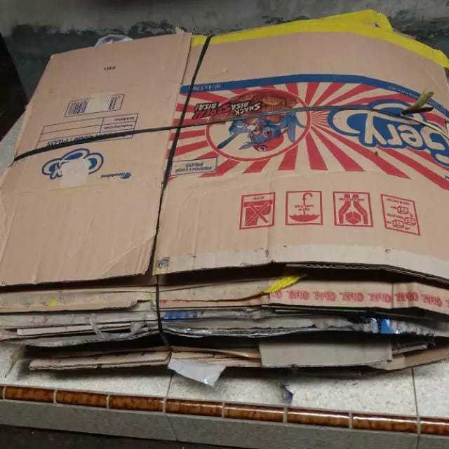 

Tambahan packing kardus agar aman