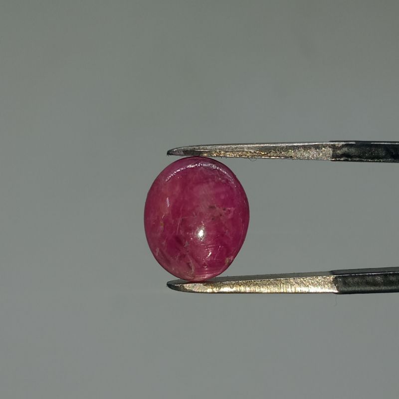 Natural Star Ruby Burma Batu Permata Asli merah ruby birma + Bahan Ruby Birma