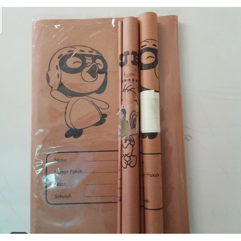 

Sampul Buku Kertas Coklat Gambar Ukuran Quarto