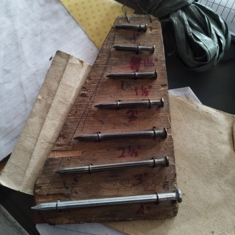 PAKU BETON TEMBOK BAJA KAYU STENLIS ALMINI ALUMINIUM