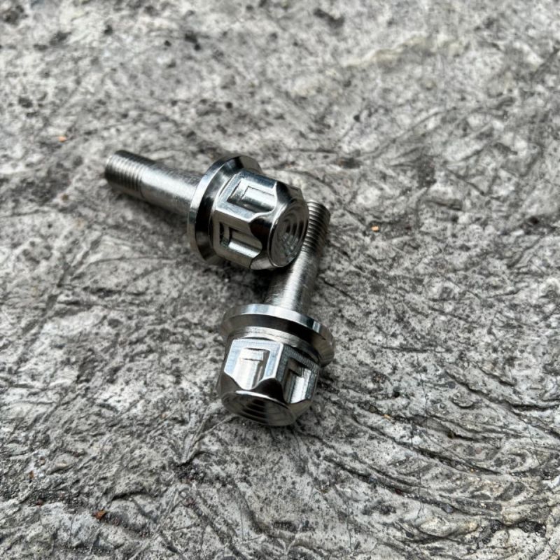 baut shock belakang stenlis asli baut arm Kaze RX king