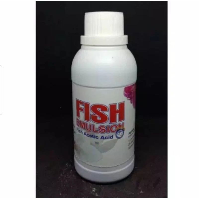 pupuk minyak ikan fish emulsion (fish emulsion acid) untuk anggrek 100ml