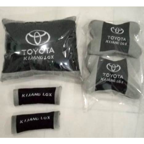 Toyota Kijang kapsul LGX LSX LX aksesoris variasi interior bantal mobil headrest sandaran kepala pun