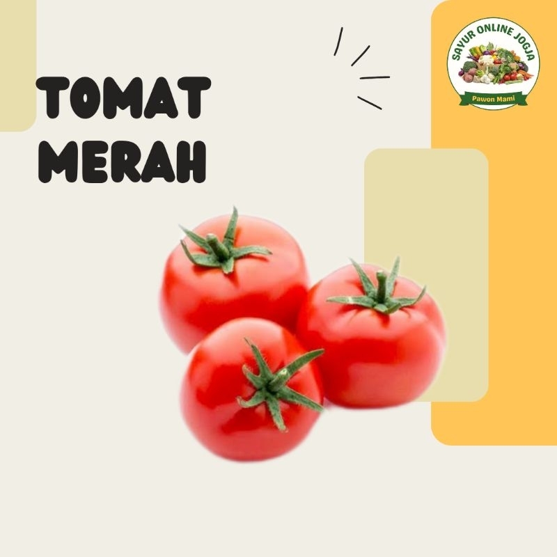 

Tomat merah segar 100Gr - PAWON MAMI SAYUR ONLINE JOGJA