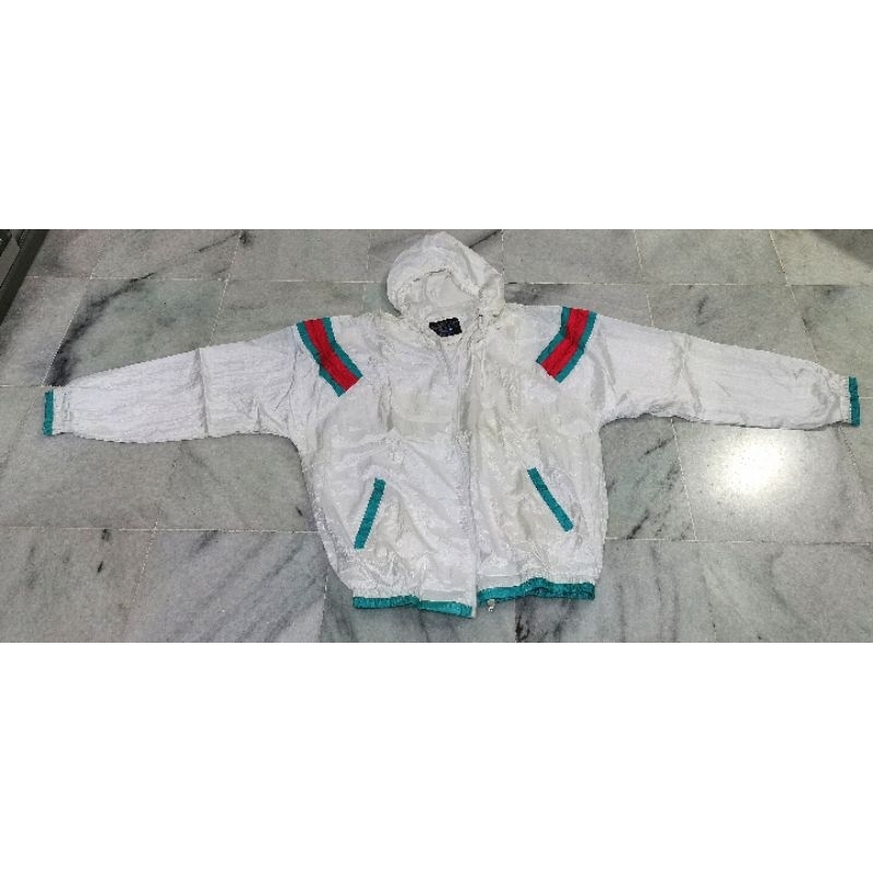 Jaket olahraga lari hoodie parasut