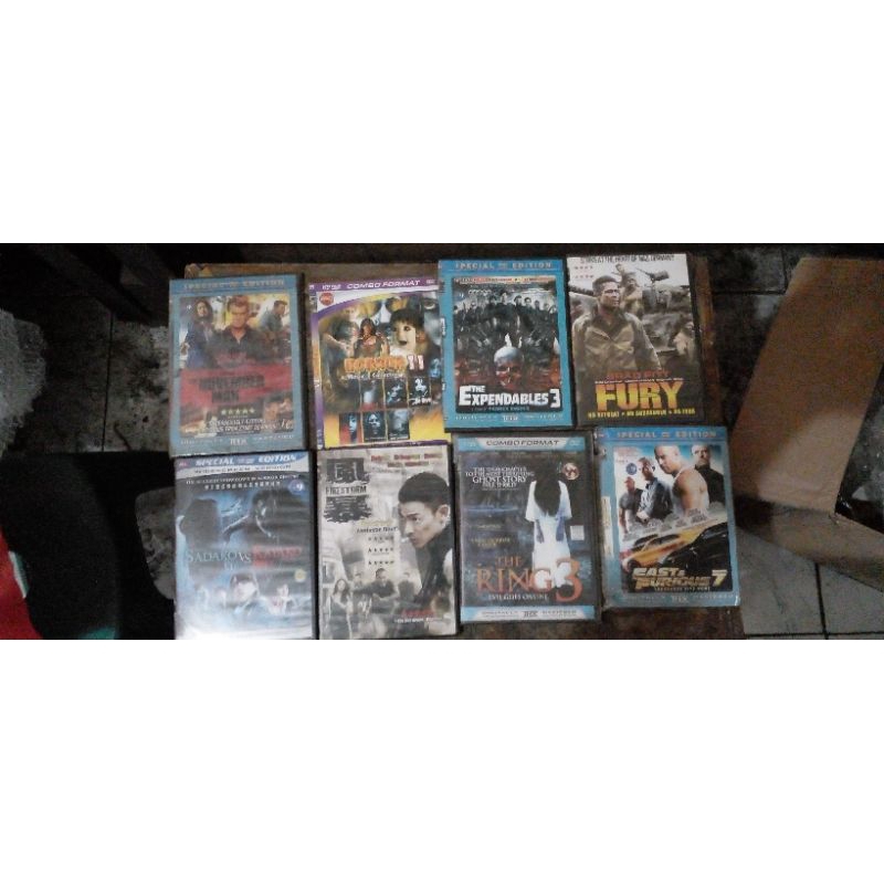 Kaset dvd film movies action Horror kartun anime 10 dvd random