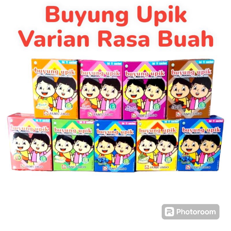 

Buyung Upik jamu Herbal membantu nafsu makan anak isi 11 sachet