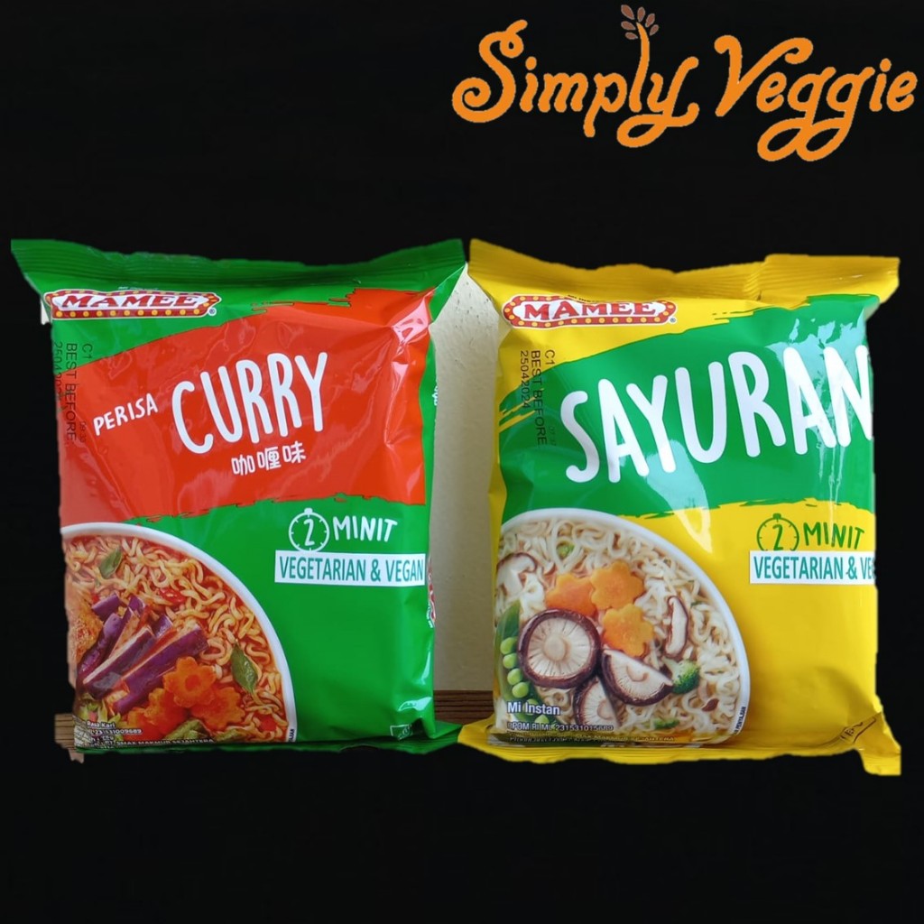 Mamee Mie Instant Perisa Vegan / Mamee Mie Vegetarian
