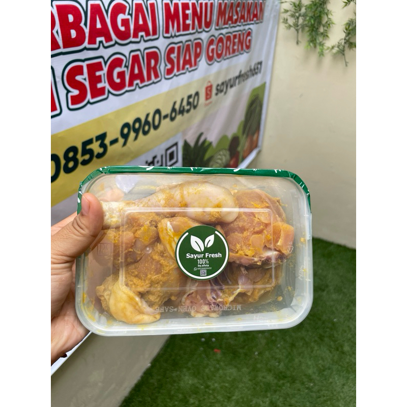 

Ayam Fresh dengan bumbu berat 500grm