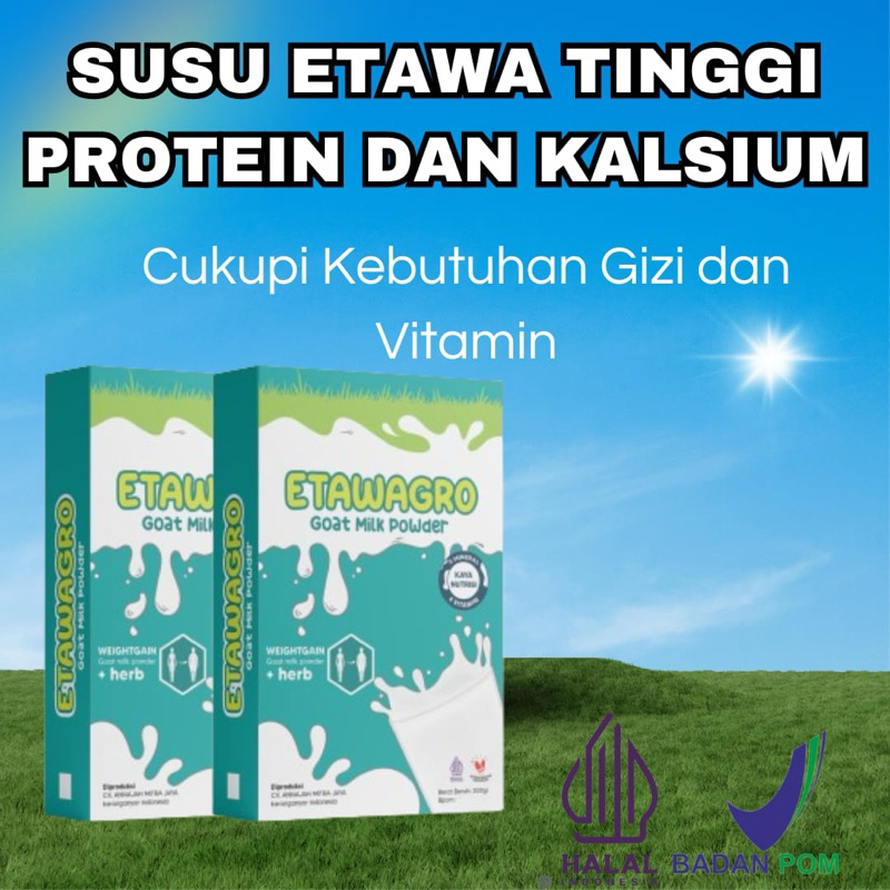

Etawagro 200 g | Susu Penambah Tinggi Badan dan Berat Badan
