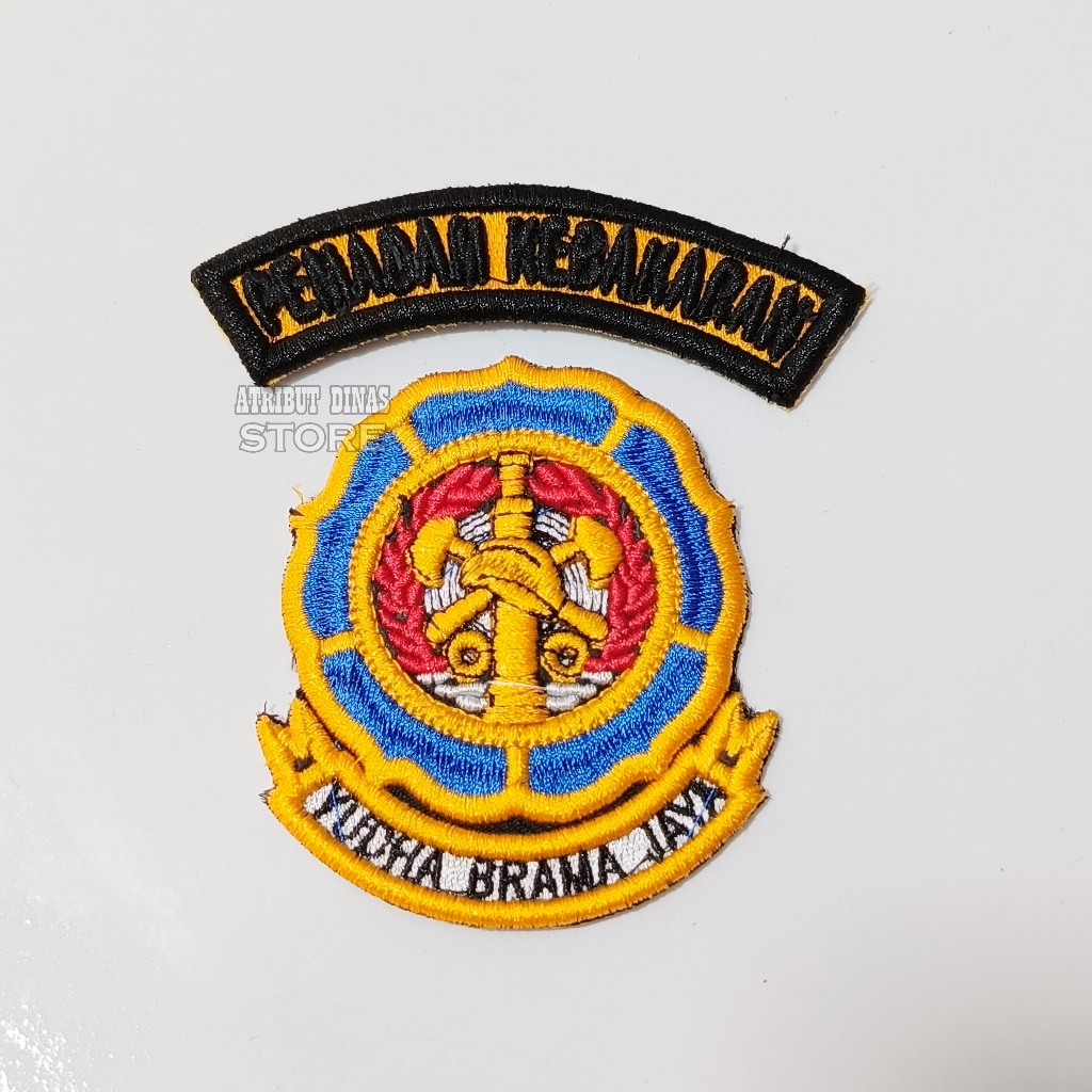 Bordir Timbul Bet Pemadam Kebakaran