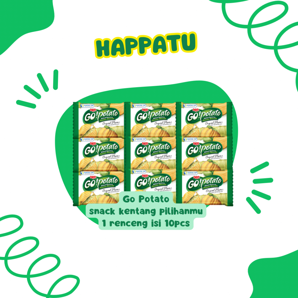 

Go potato isi 10pcs 1 renceng