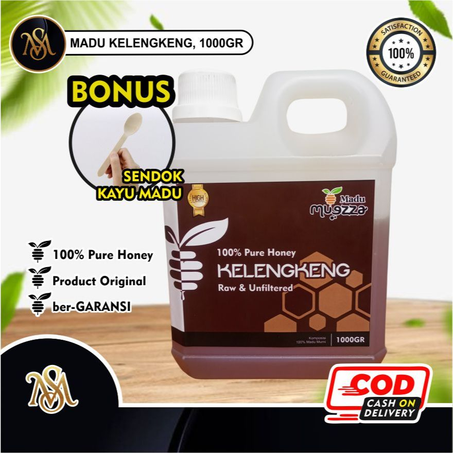 

MADU MURNI ASLI KELENGKENG 1KG Grade A , 100% Original Raw Honey by Madu Muezza