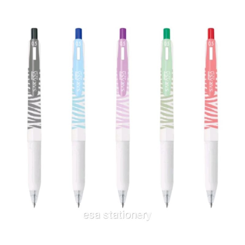 

Zebra Pulpen Gel Sarasa Clip 0.5mm Pastel Series