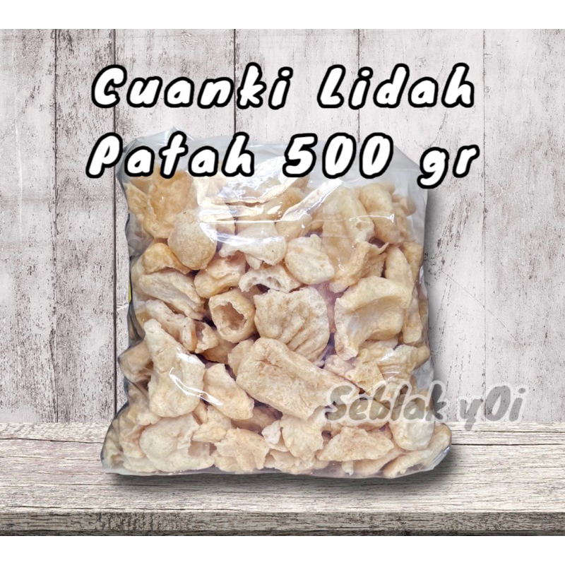 

Cuanki Lidah Patah 500 gram