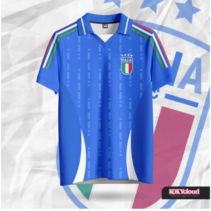 BAJU JERSEY ITALIA/ RETRO/VINTAGE/BOLA