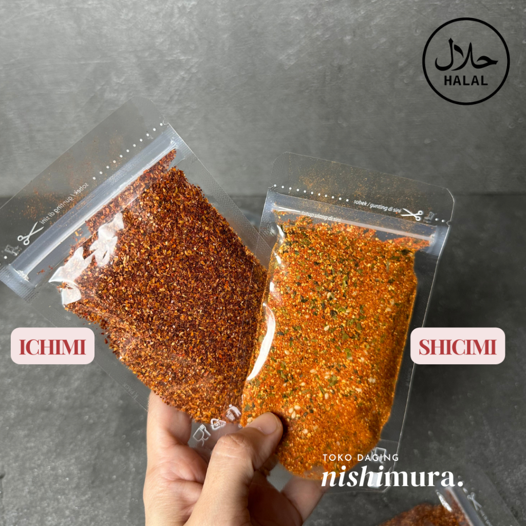 

Bubuk Cabe Sushi Jepang Ichimi Shichimi Togarashi Cabai Chilli Powder - Nishimurashop Nishimura