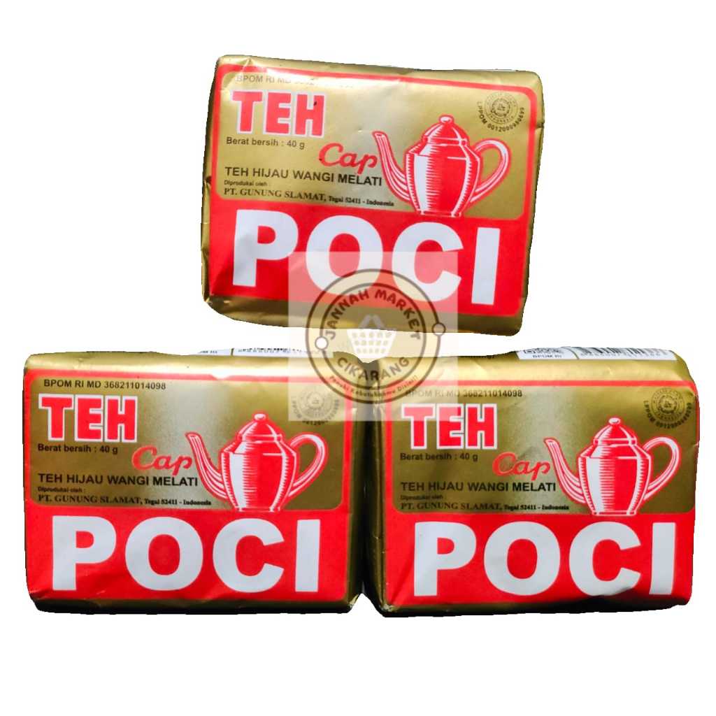 

Teh tubruk cap poci emas (gold) isi 40gr