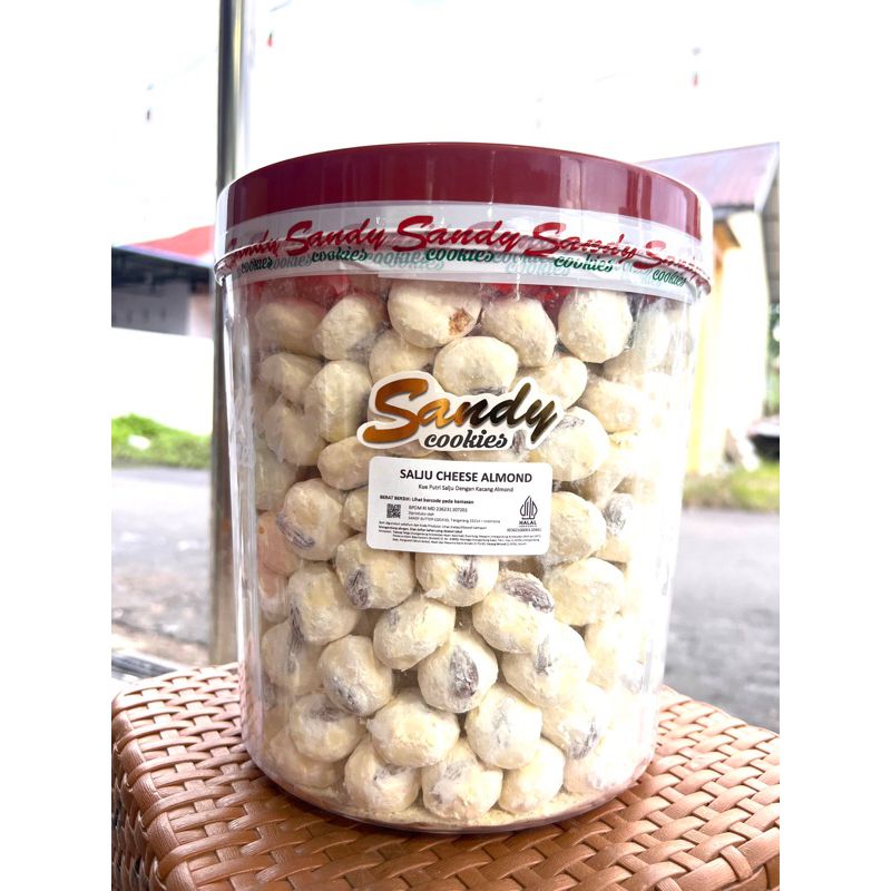 

K.SANDY JAKARTA PREMIUM SALJU CHEESE ALMOND 100gram