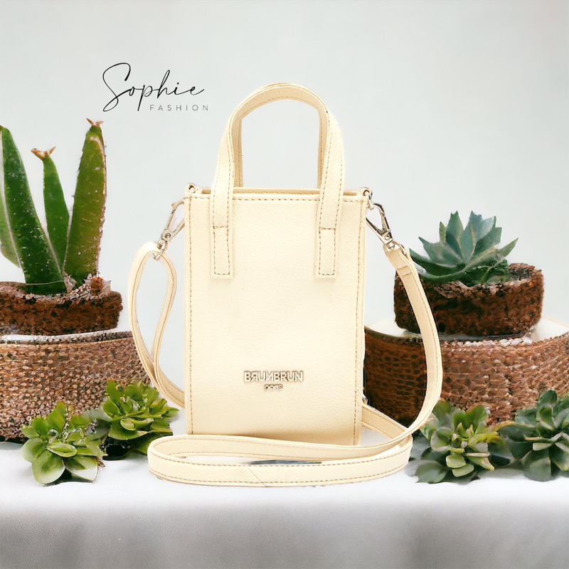 Tas Wanita Brunbrun Paris Mini Cream