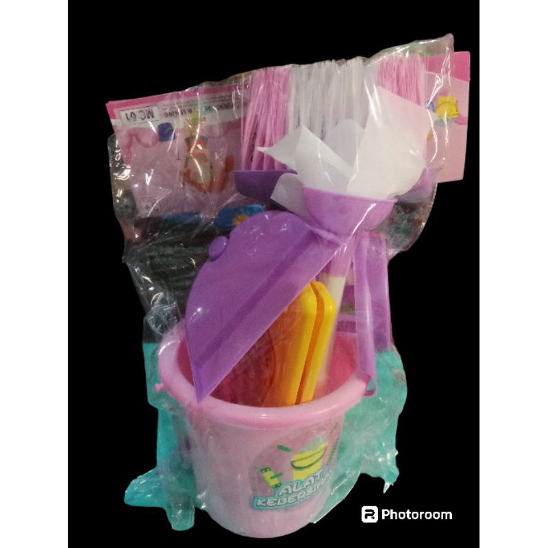 Mainan Anak Alat Kebersihan | Mainan Anak Alat Pel Sapu | Mainan Cleaning Set Mainan