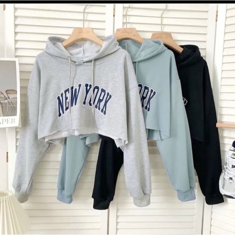 BAJU ATASAN WANITA SWEATER - falisha fashion PONTIANAK - nyork sweater