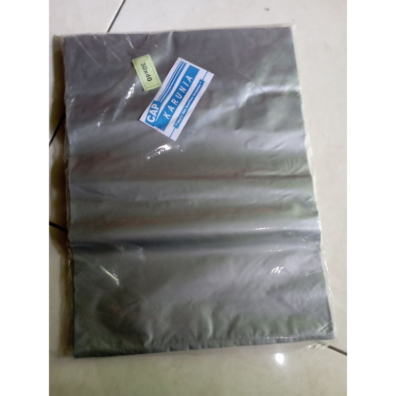 

packing plastik olshop HD Tebal tanpa plong ukuran 30x40