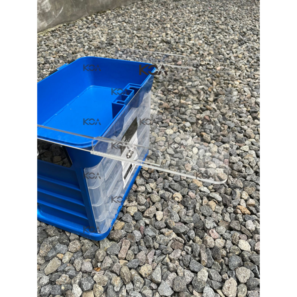 Meja Lipat Box Krisbow Tamiya Paddock Acrylic Akrilik