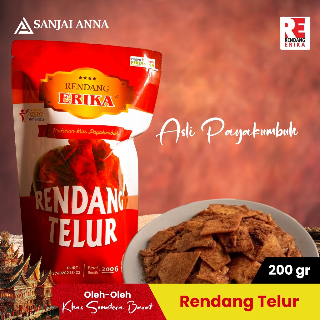 

RENDANG ERIKA/RENDANG TELUR KRISPI/RENDANG TELUR 200 GR