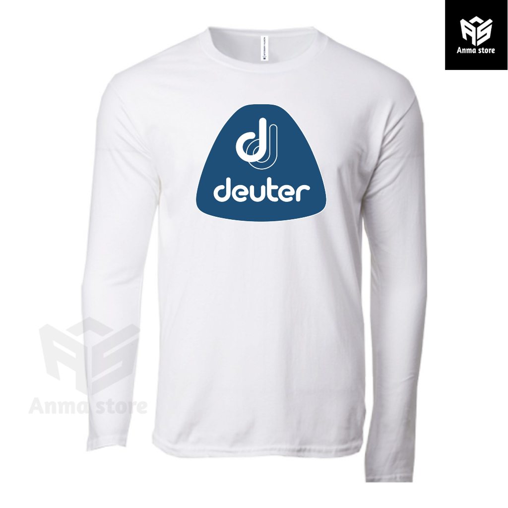 Kaos Baju Lengan Panjang Pendaki Gunung Deuter