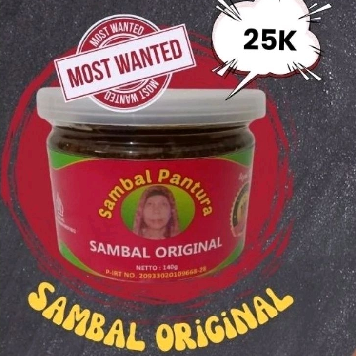 

sambel pantura rasa original