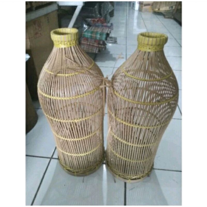 perangkap ikan/udang bubu bambu wuwu tradisional ukuran 60