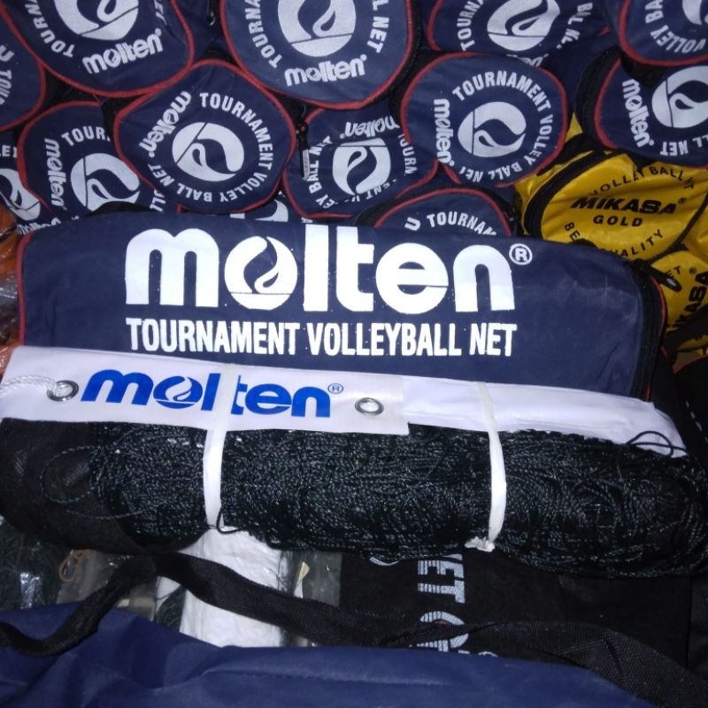 Net voli Molten sudah ada tali slink nya cocok buat latihan