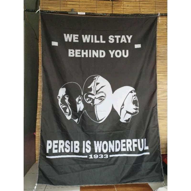 BENDERA JUMBO FLAG GIANT FLAG BOBOTOH PERSIB HARGA PROMO TERMURAH