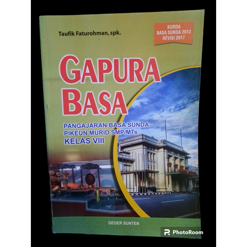 

buku gapura basa kelas 8