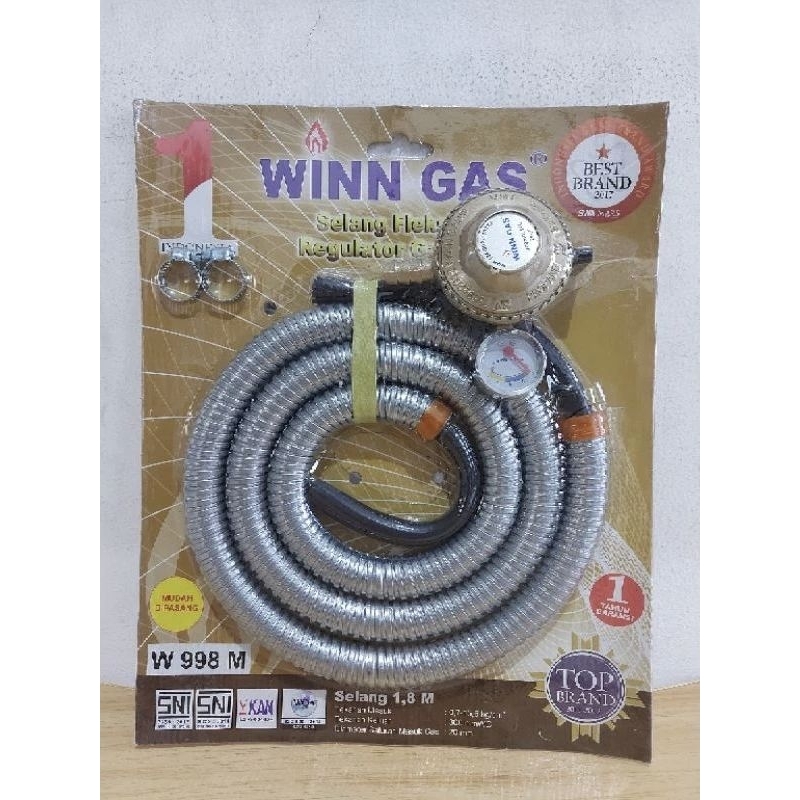 Winn Gas Selang dan Regulator