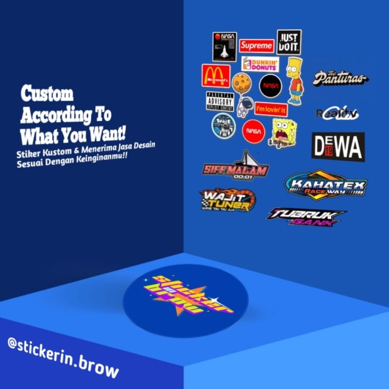 

Custom stiker sesuai yang anda inginkan