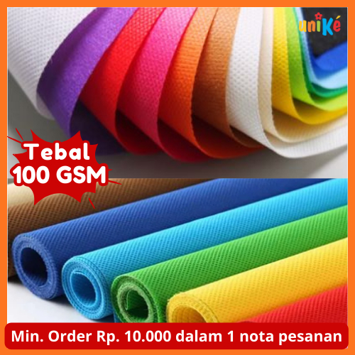 

100 GSM Kain Spunbond Meteran 100x160 Tebal Furing / Non woven Bahan Bungkus Buket Bunga Lengkap Grosir Termurah