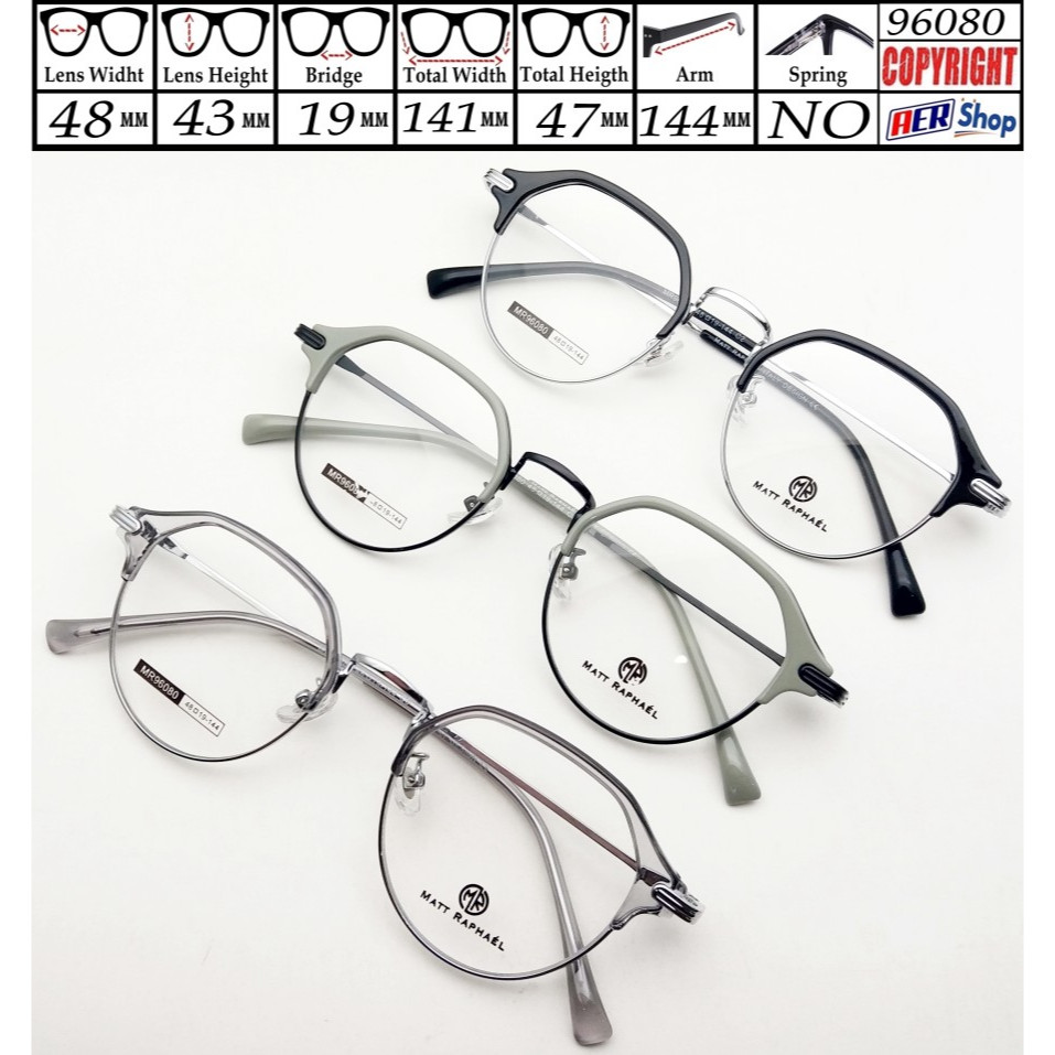 frame kacamata original MATT RAPHAEL kacamata sport minus trendy new stylis