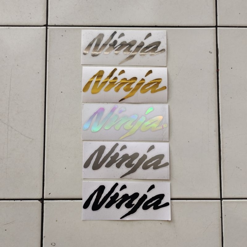 stiker ninja//stiker tangki ninja rr