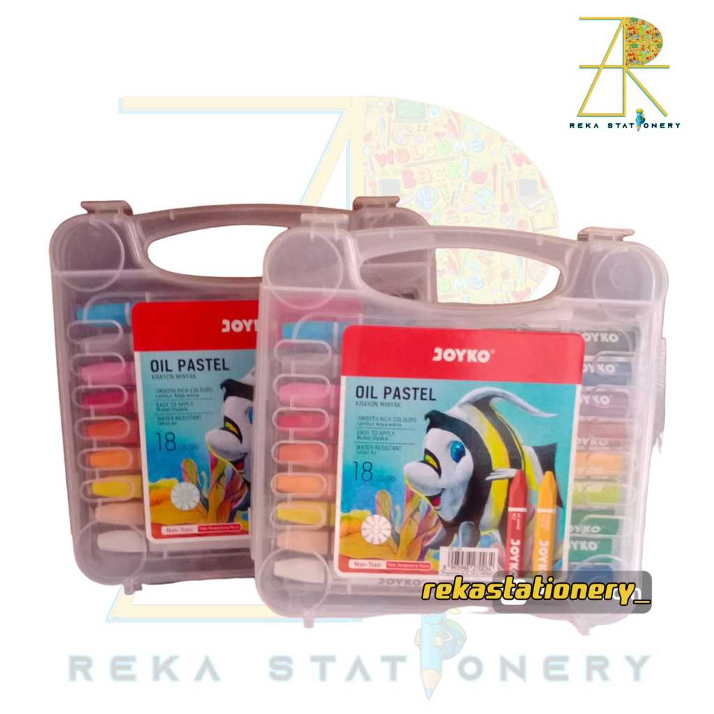 

Crayon Joyko - Warna Cerah, Ideal untuk Anak dan Hobi Menggambar