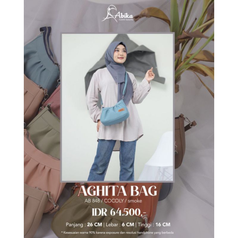 TAS SLEMPANG MURAH / TAS SLEMPANG TERBARU ABIKA HIJAB / AGHITA BAG ORI BRAND ABIKA