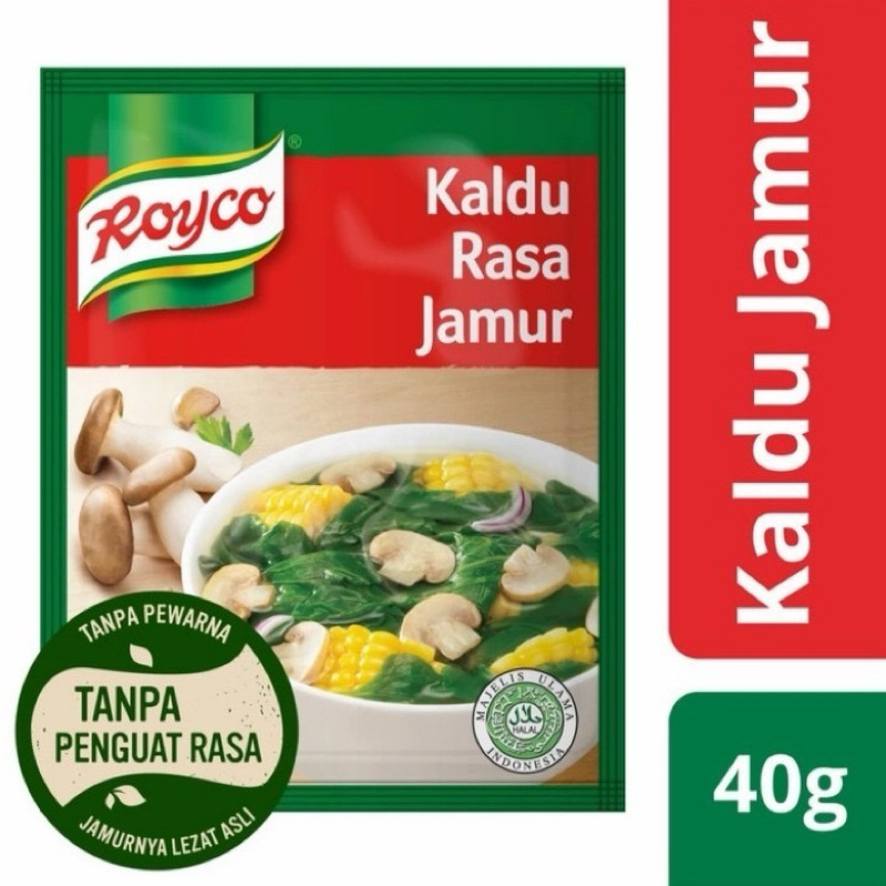 

Royco Bumbu Kaldu Jamur 40gram