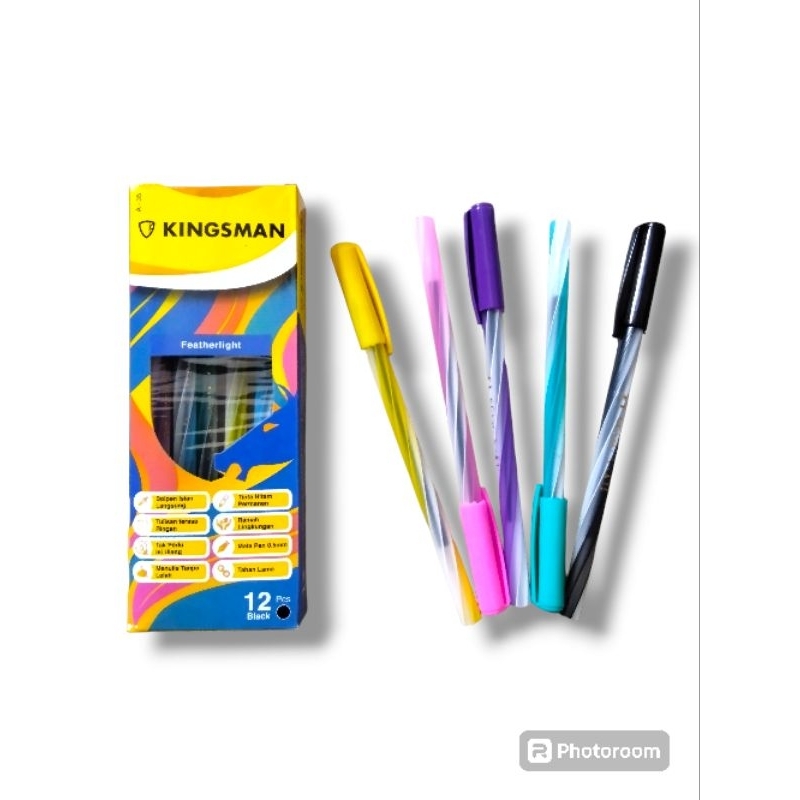 

Bulpoin Kingsman (Isi 12 pcs)