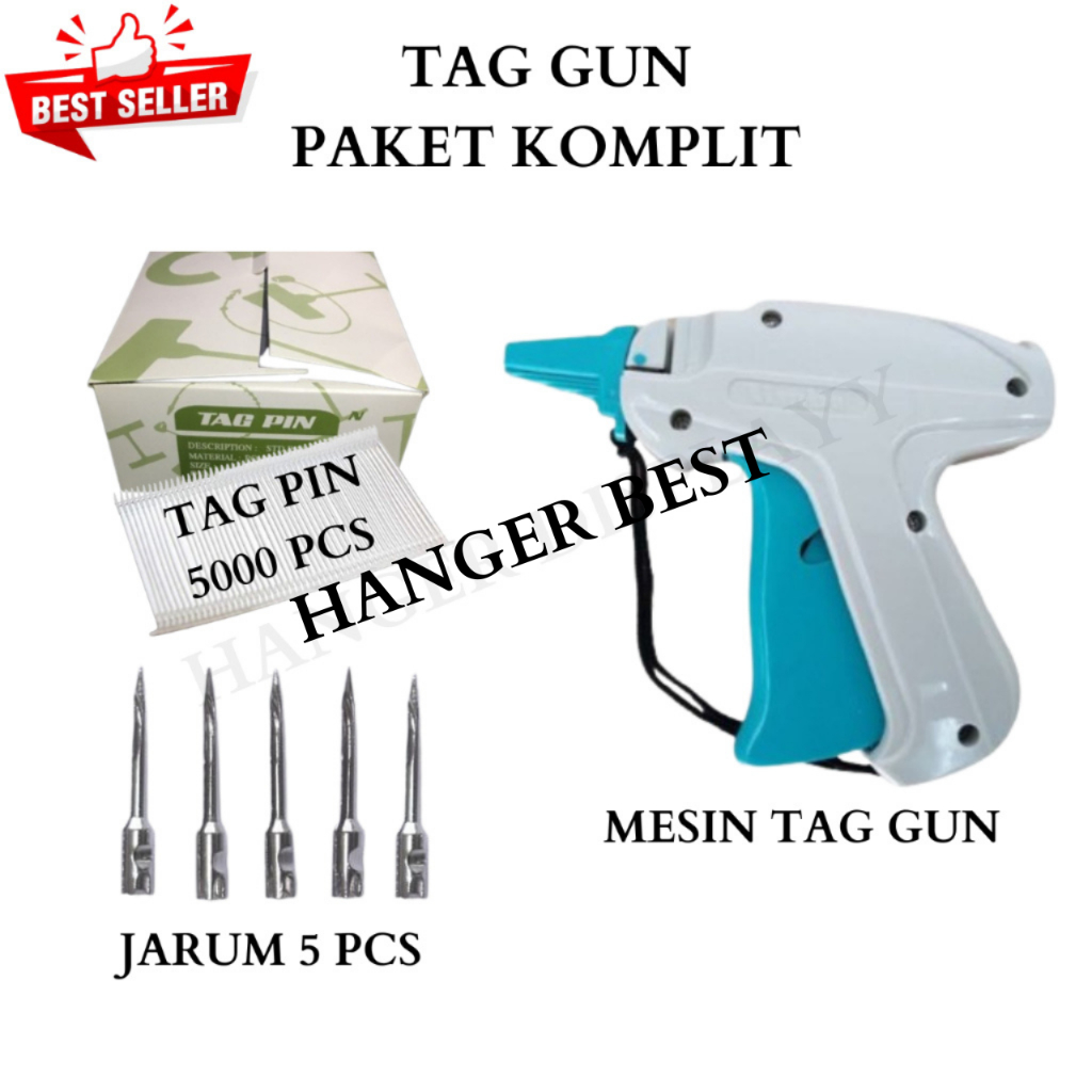 

PAKET TAG GUN Alat Tembak Pemasang Label Bandrol Harga HangTag